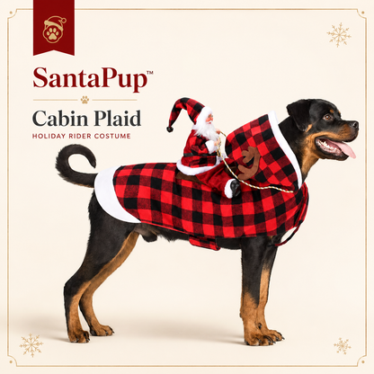 SantaPup™ Riding Santa Costume