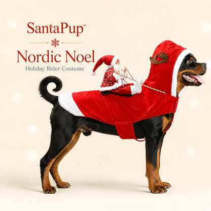 SantaPup™ Riding Santa Costume