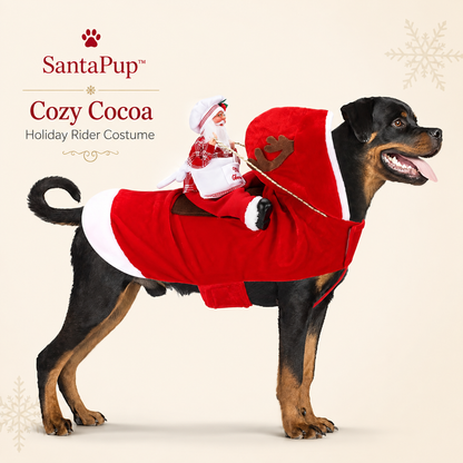 SantaPup™ Riding Santa Costume